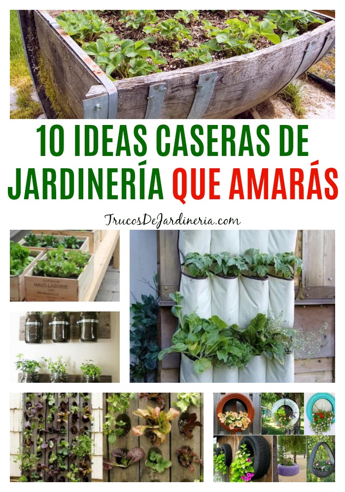 IDEAS CASERAS DE JARDINERÍA